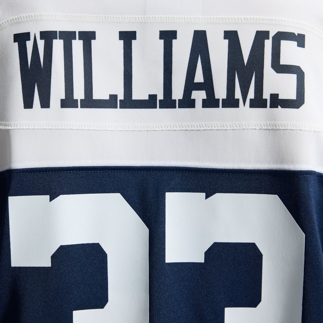 Men's Dallas Cowboys Javonte Williams White Game NFL Football Jersey - view 19