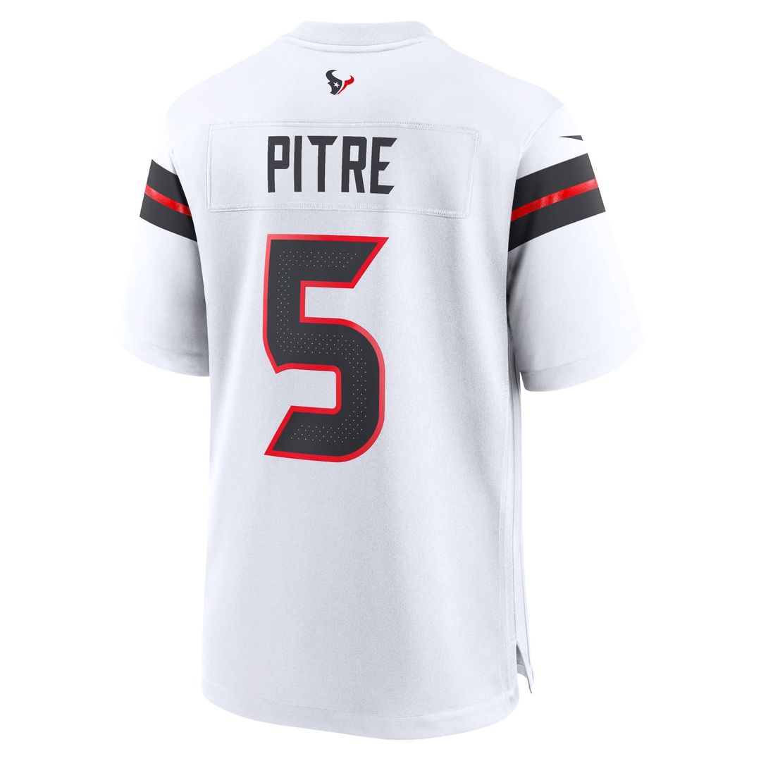 Men's Houston Texans Jalen Pitre Red Alternate Game NFL Football Jersey - view 23