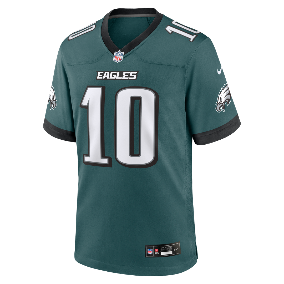 Men's Philadelphia Eagles Braden Mann Midnight Green Team Game NFL Football Jersey - view 2