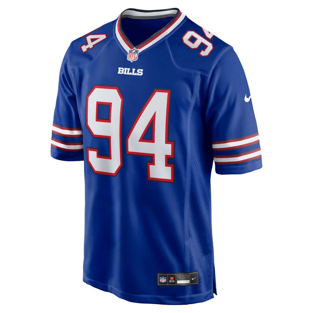 Men's Buffalo Bills Landon Jackson Royal Team Game NFL Football Jersey - view 2