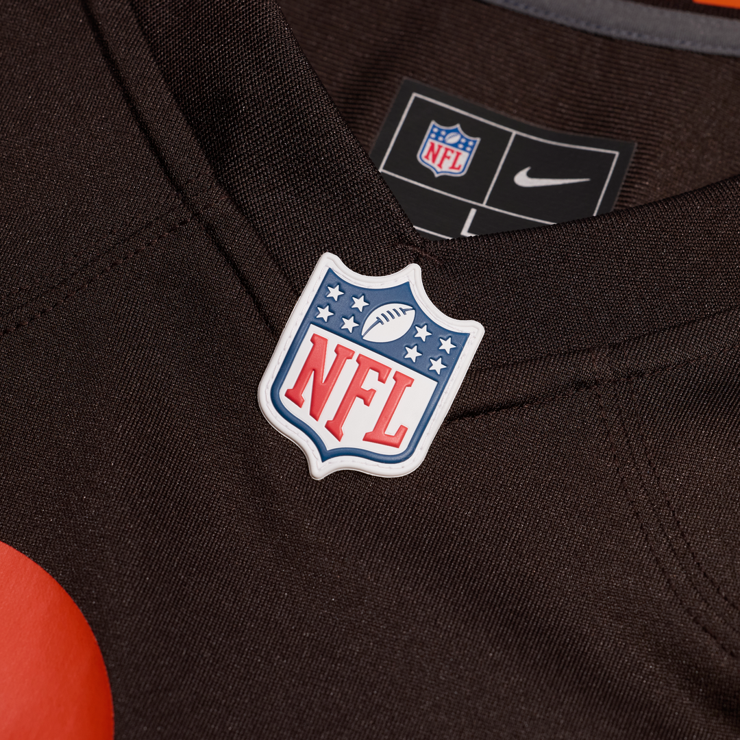 Men's Cleveland Browns KC Concepcion Jr. White Game NFL Football Jersey - view 10