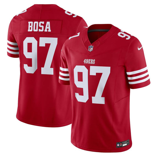 Men's San Francisco 49ers Nick Bosa Scarlet Limited NFL Football Jersey - view 1