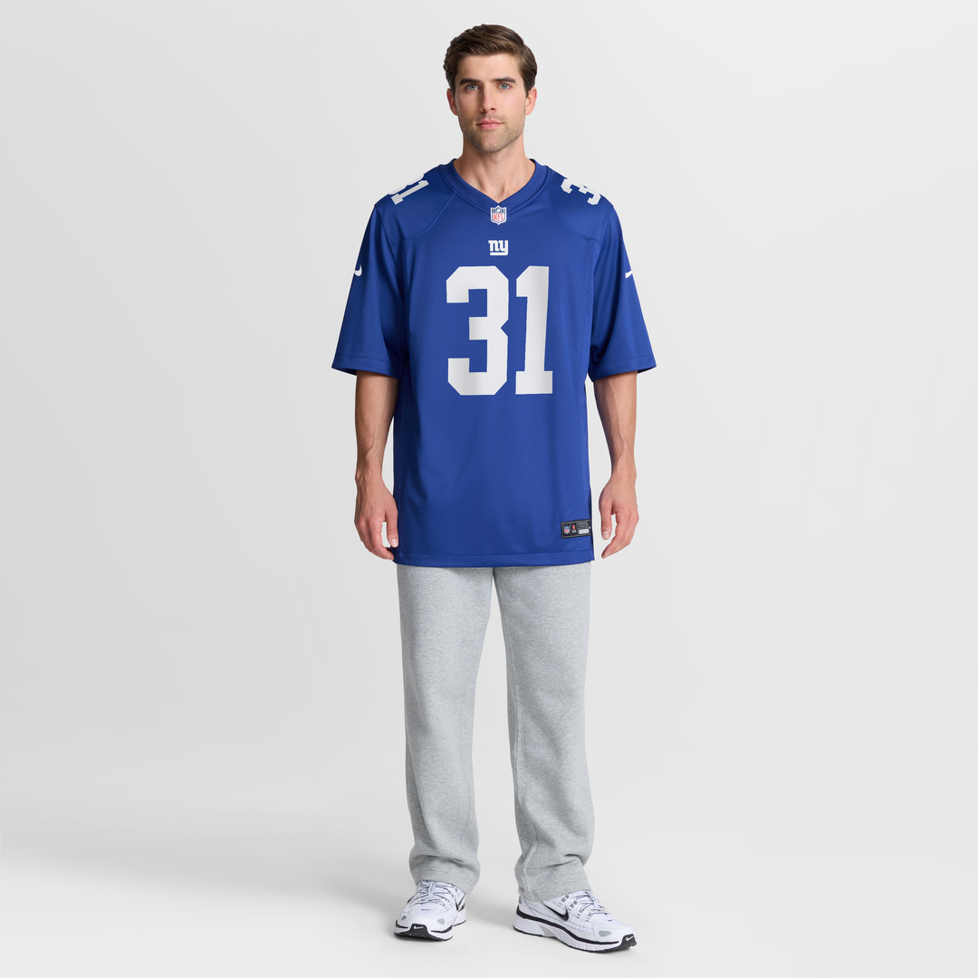 Men's New York Giants Matt Breida Royal Game NFL Football Jersey - view 7