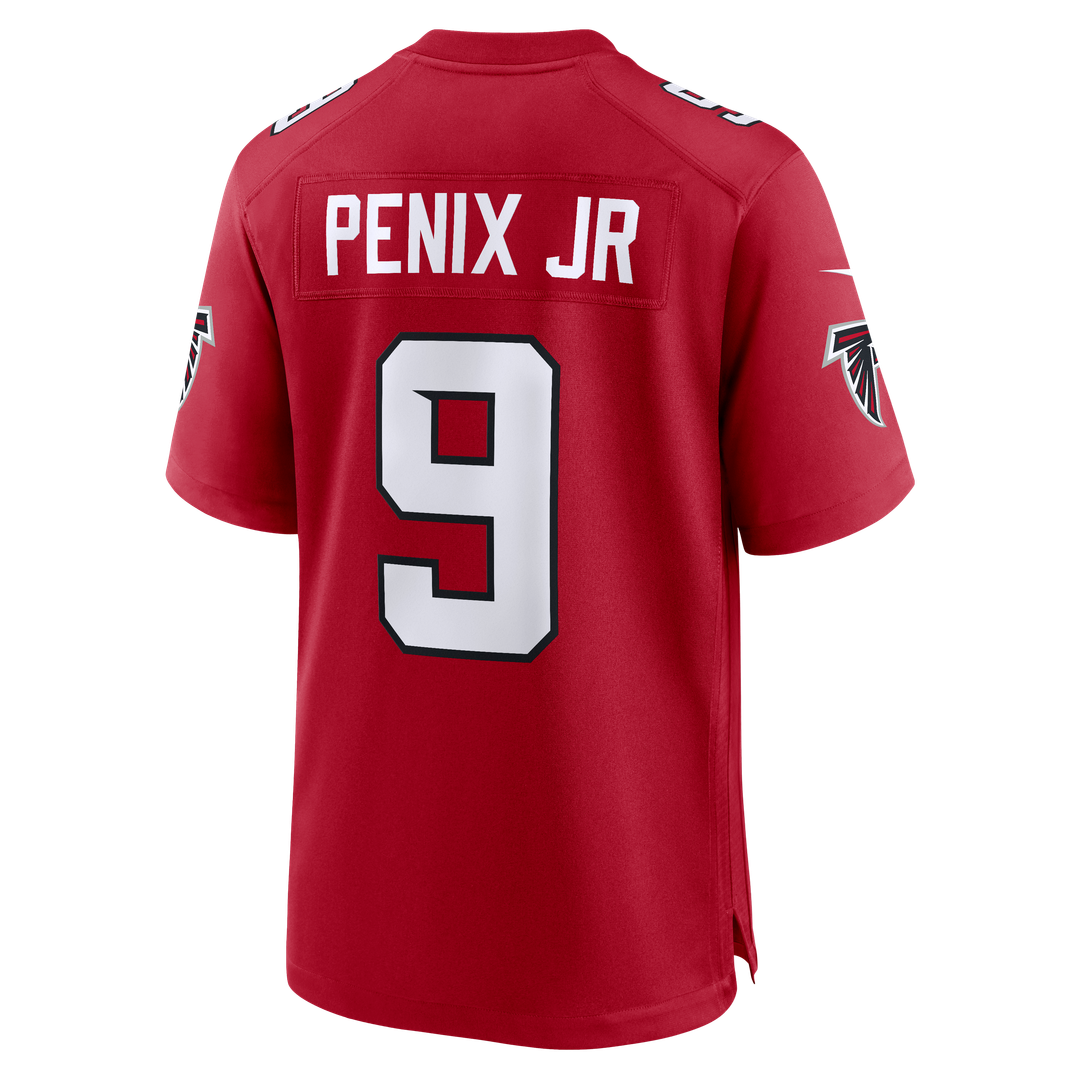Men's Atlanta Falcons Michael Penix Jr. White Game NFL Football Jersey - view 28