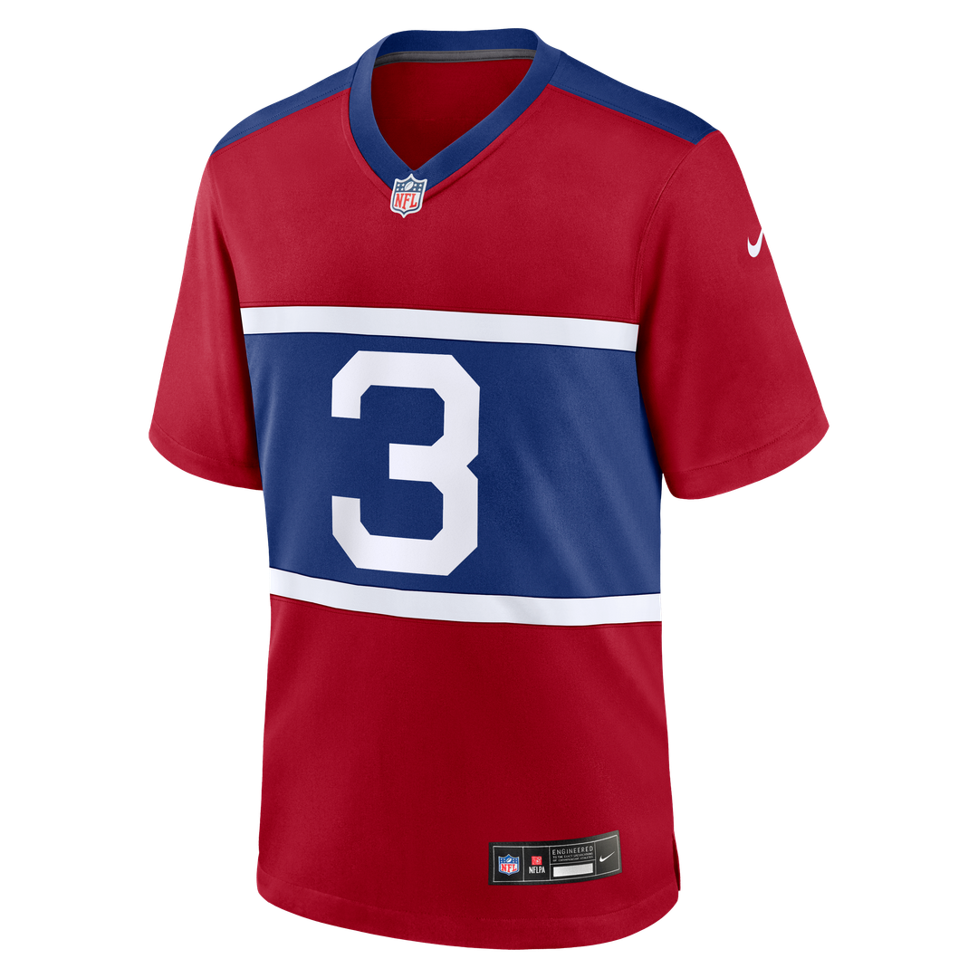 Men's New York Giants Abdul Carter White Game NFL Football Jersey - view 8