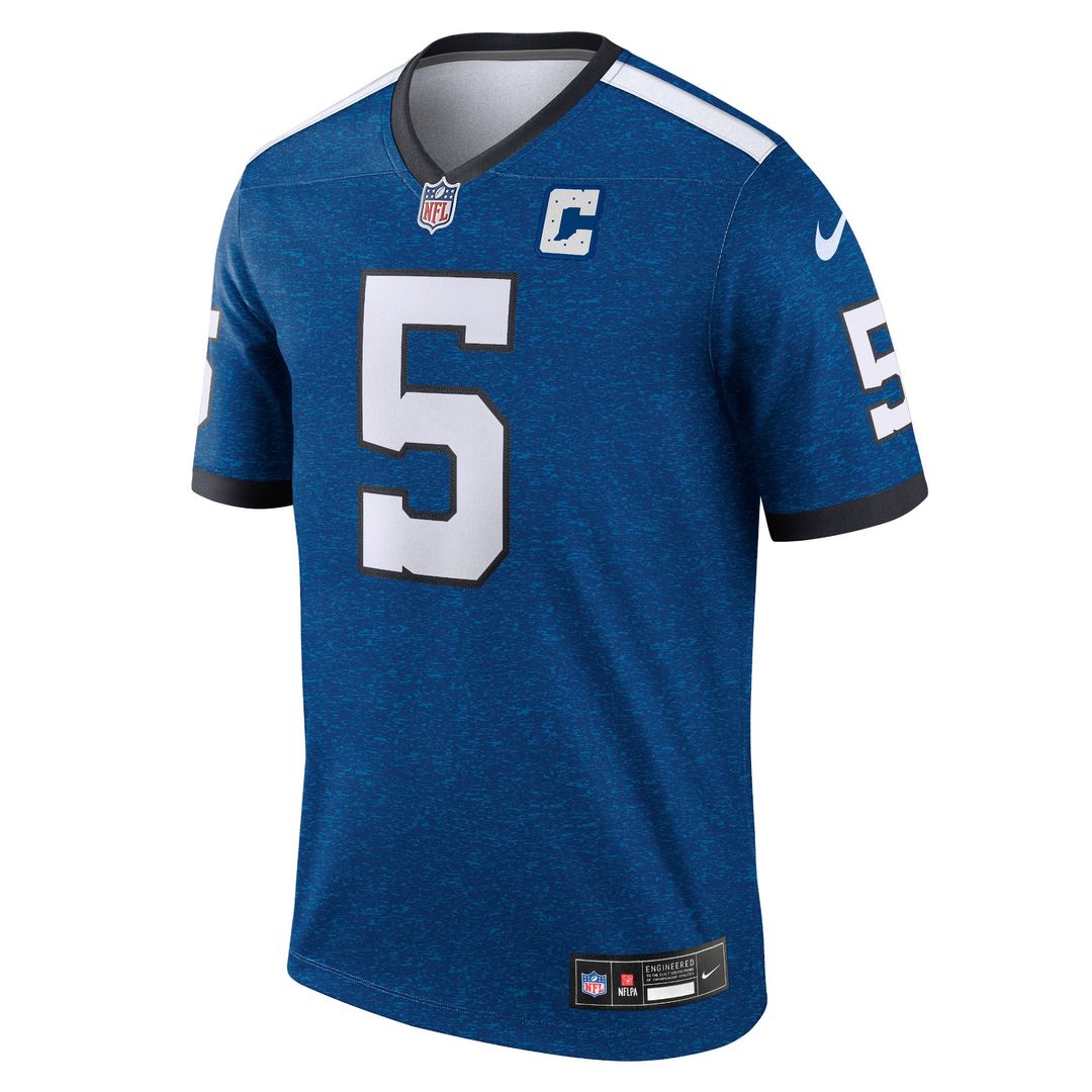 Men's Indianapolis Colts Anthony Richardson Sr. Royal Legend Player NFL Football Performance Top - view 2