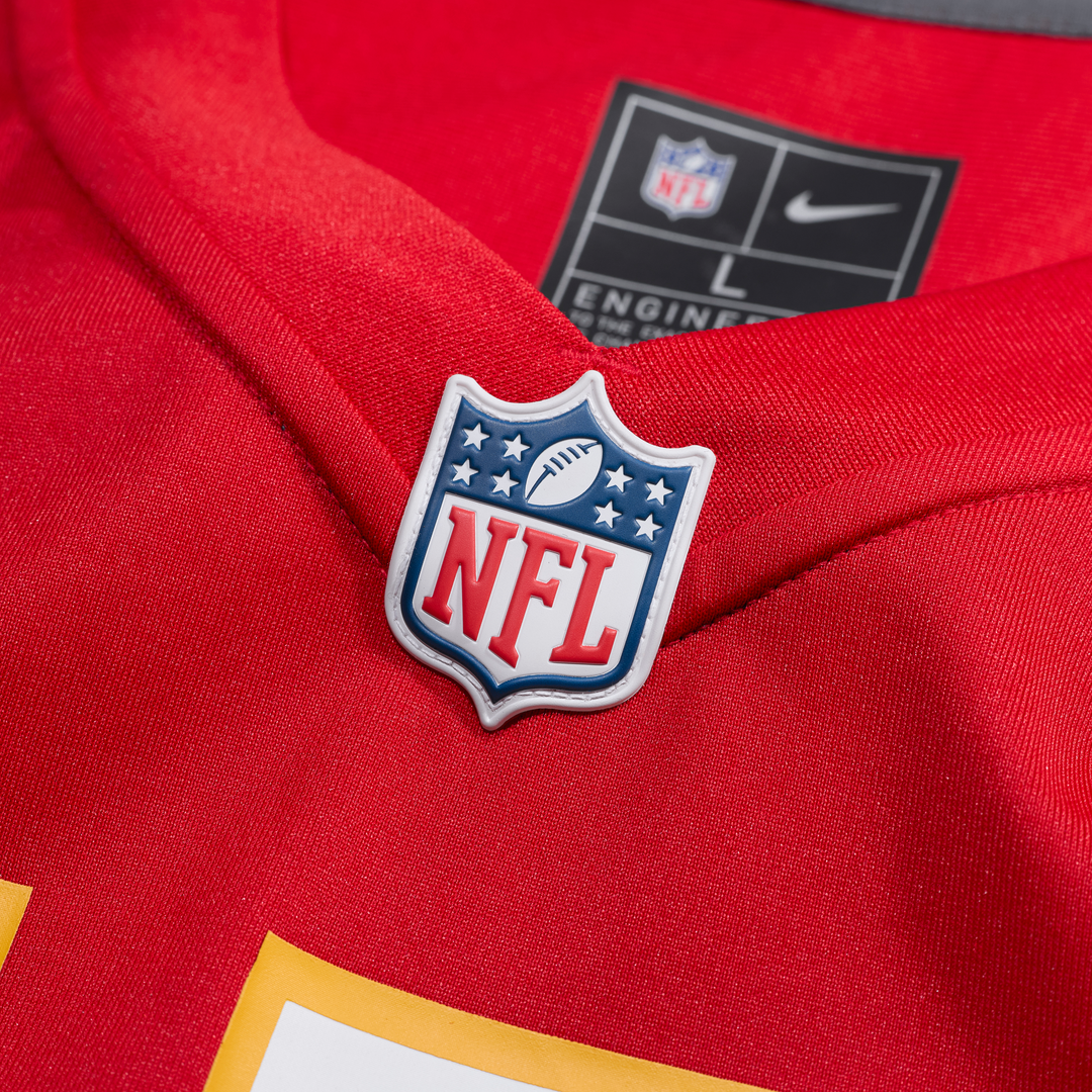 Men's Kansas City Chiefs Jaylon Moore Red Team Game NFL Football Jersey - view 4