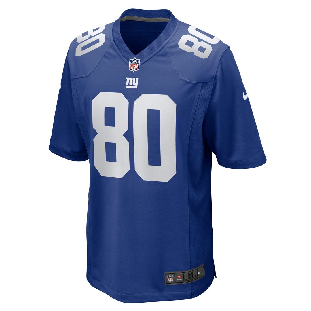 Men's New York Giants Gunner Olszewski Royal Team Game NFL Football Jersey - view 2