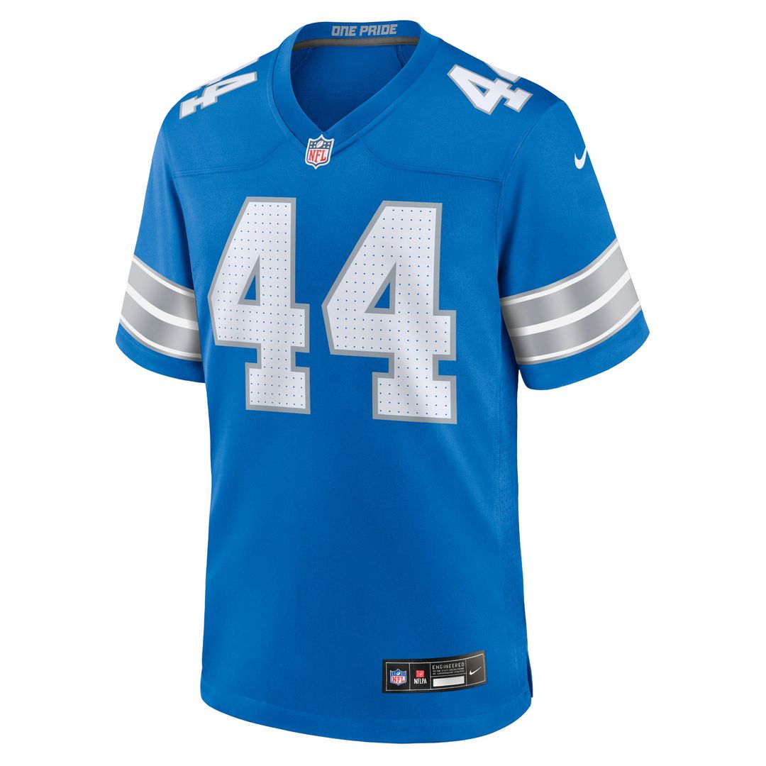 Men's Detroit Lions Malcolm Rodriguez Black 2nd Alternate Game NFL Football Jersey - view 14