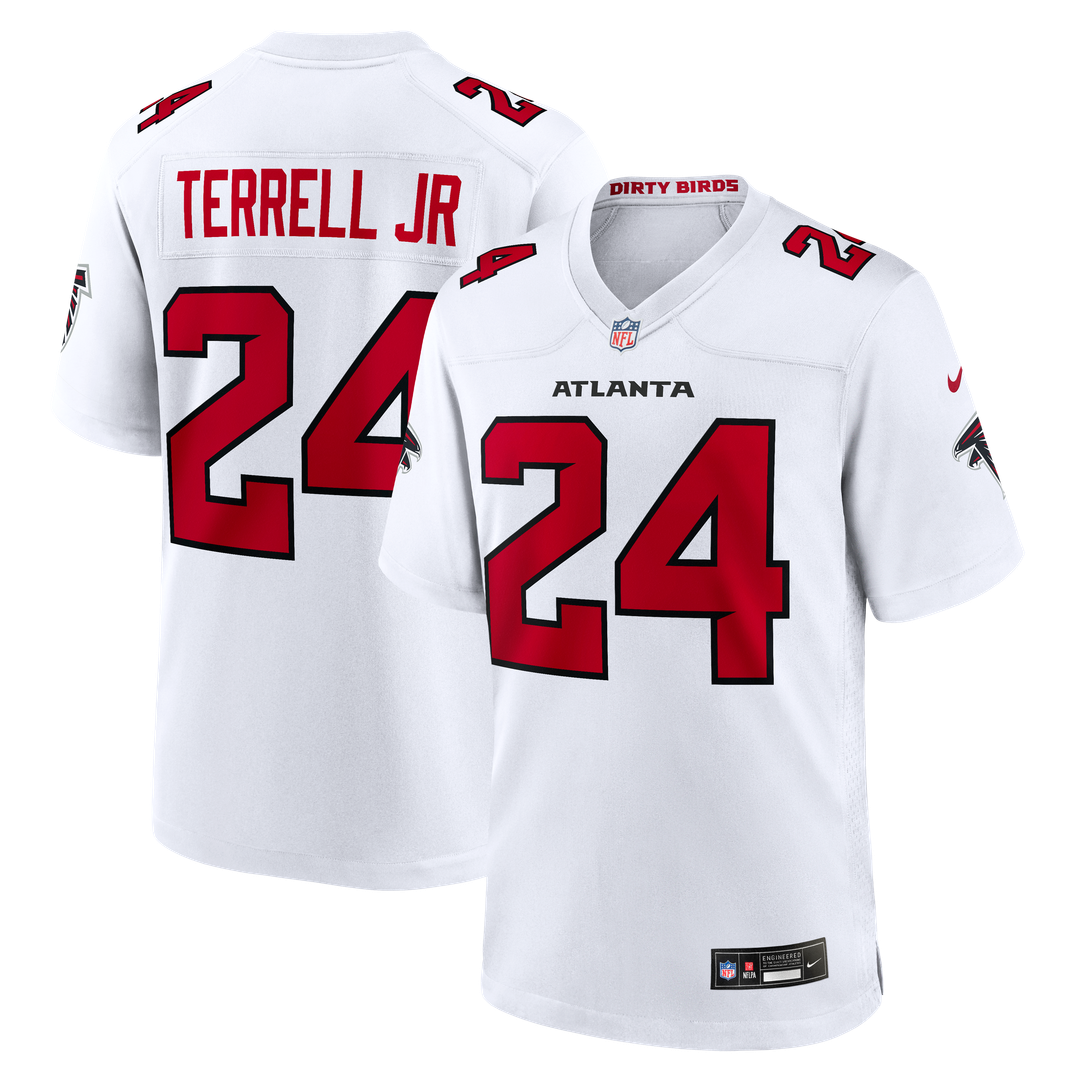 Men's Atlanta Falcons A.J. Terrell Red Game NFL Football Jersey - view 15