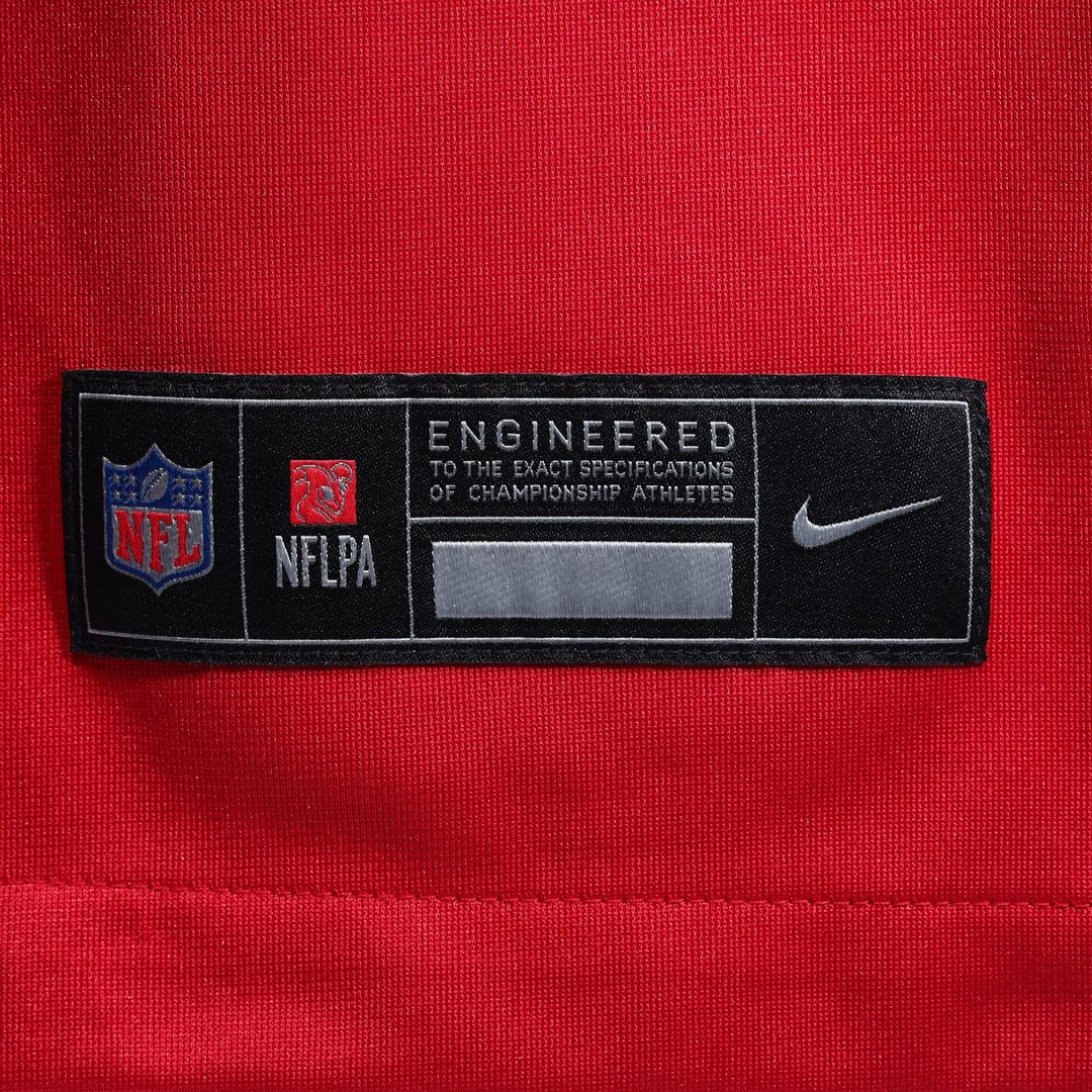 Men's Tampa Bay Buccaneers Sean Tucker Red Game NFL Football Jersey - view 6
