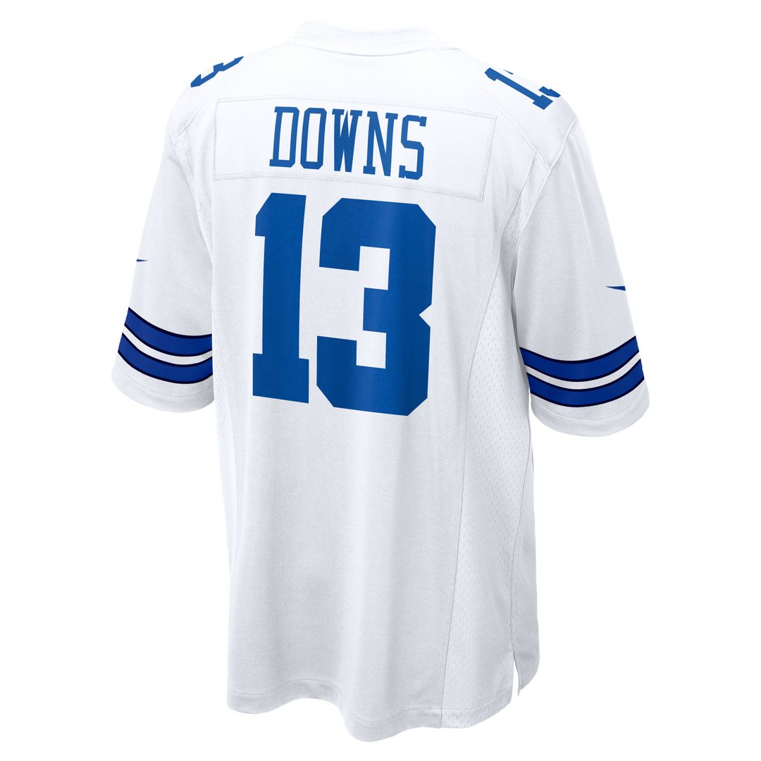 Men's Dallas Cowboys Caleb Downs Navy Team Game NFL Football Jersey - view 19