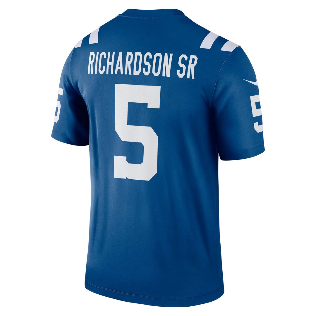 Men's Indianapolis Colts Anthony Richardson Sr. Royal Legend Player NFL Football Performance Top - view 3