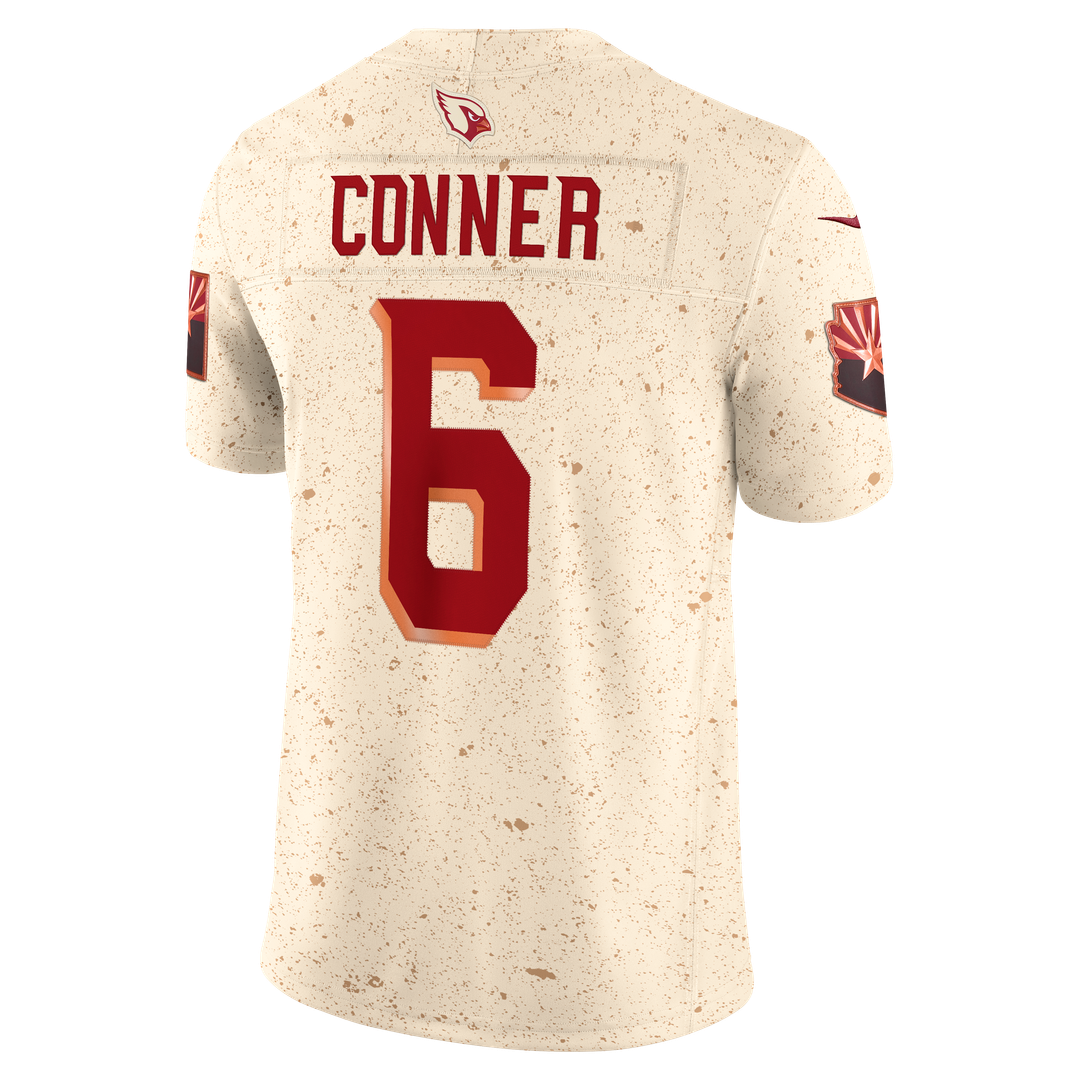 Men's Arizona Cardinals James Conner Natural Rivalries Collection Stitched Limited NFL Football Jersey - view 3
