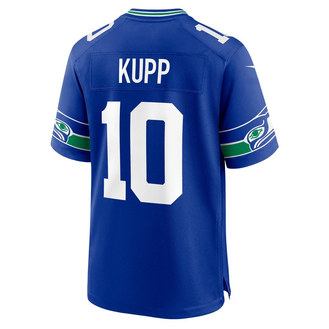 Men's Seattle Seahawks Cooper Kupp Royal Alternate Game NFL Football Jersey - view 3
