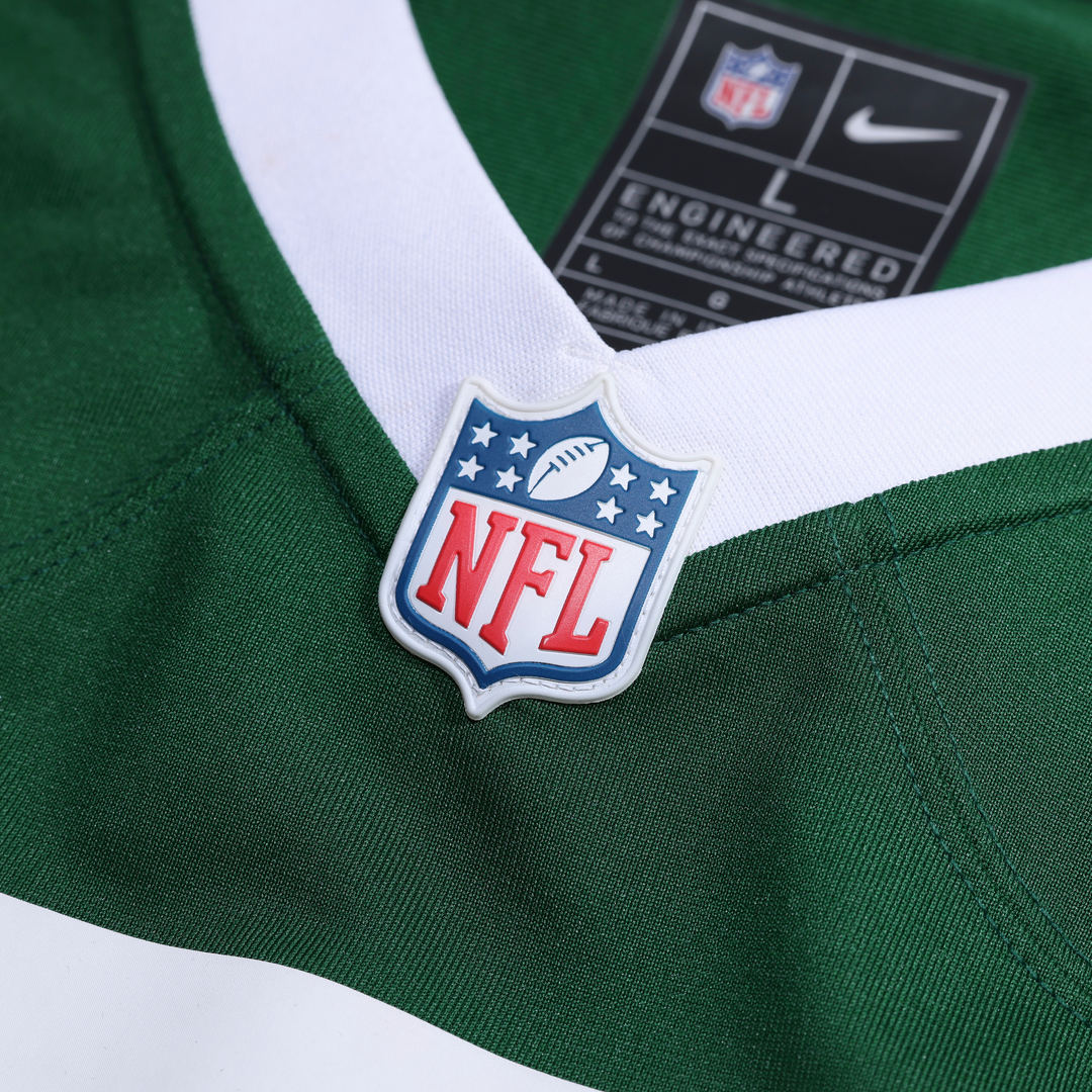 Men's New York Jets David Bailey Green Team Game NFL Football Jersey - view 4