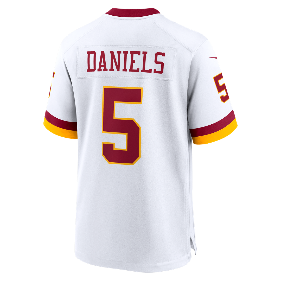 Men's Washington Commanders Jayden Daniels Burgundy Game NFL Football Jersey - view 52