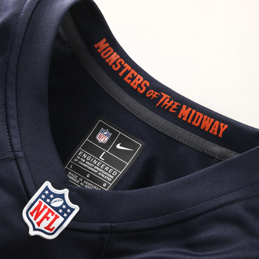 Men's Chicago Bears Brian Urlacher Navy 2026 Rivalries Collection Game NFL Football Jersey - view 7