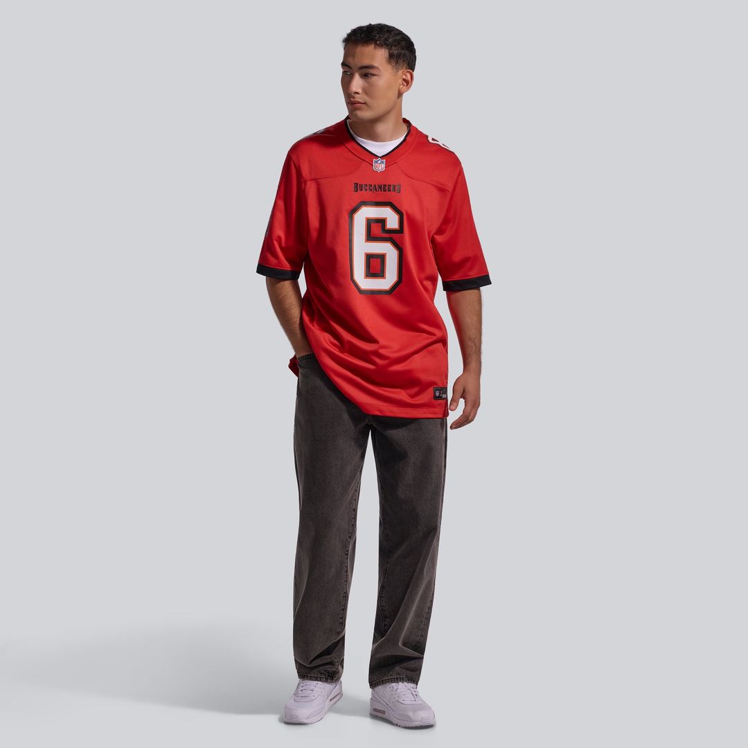 Men's Tampa Bay Buccaneers Baker Mayfield White Away Game NFL Football Jersey - view 53