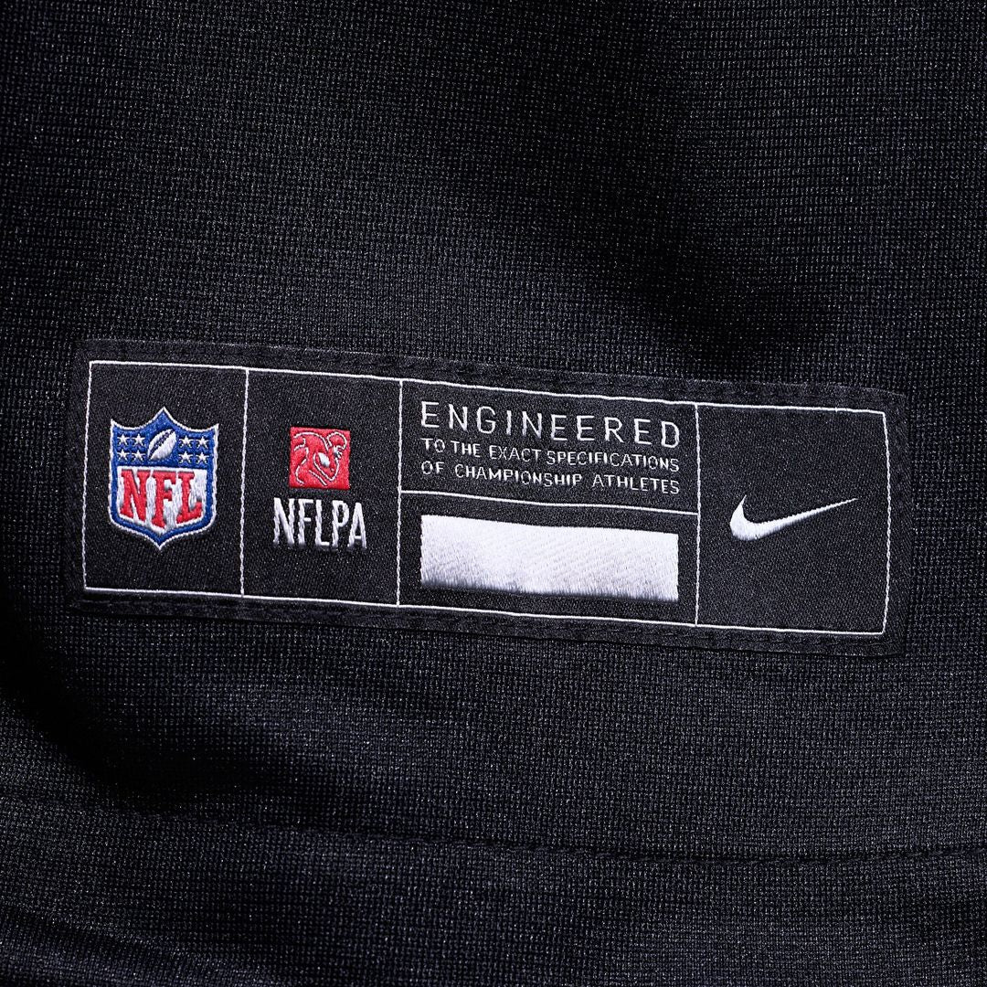 Men's Atlanta Falcons DeMarcco Hellams Black Team Game NFL Football Jersey - view 6