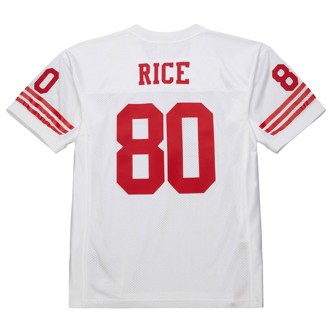 Men's San Francisco 49ers 1994 Jerry Rice White Throwback NFL Football Jersey - view 3