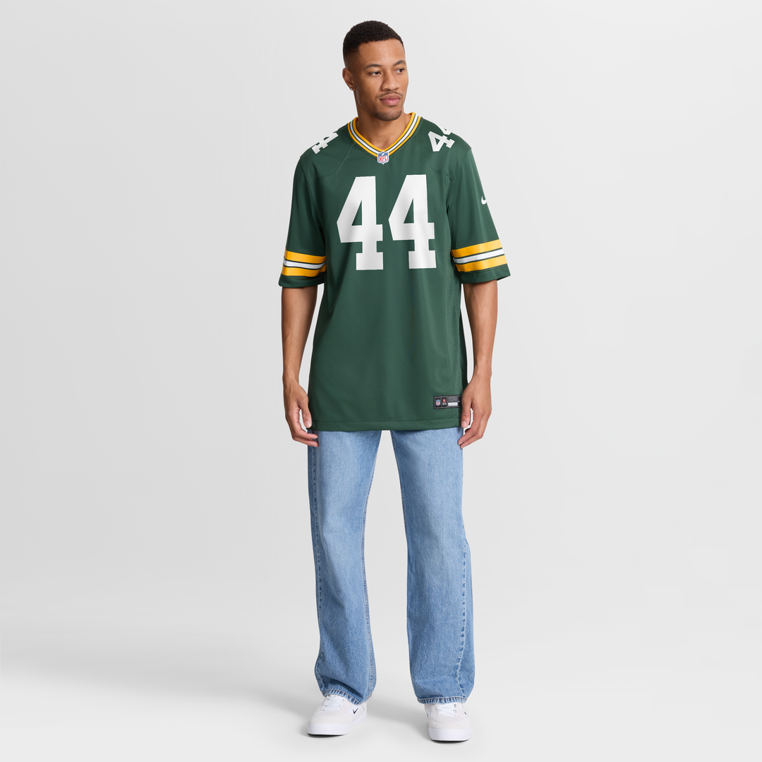 Men's Green Bay Packers Zaire Franklin Green Game NFL Football Jersey - view 4