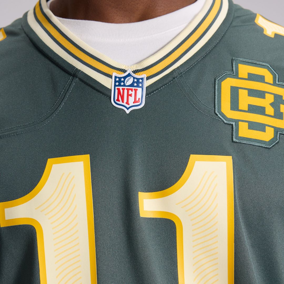 Men's Green Bay Packers Jayden Reed Green 2026 Rivalries Collection Game NFL Football Jersey - view 11