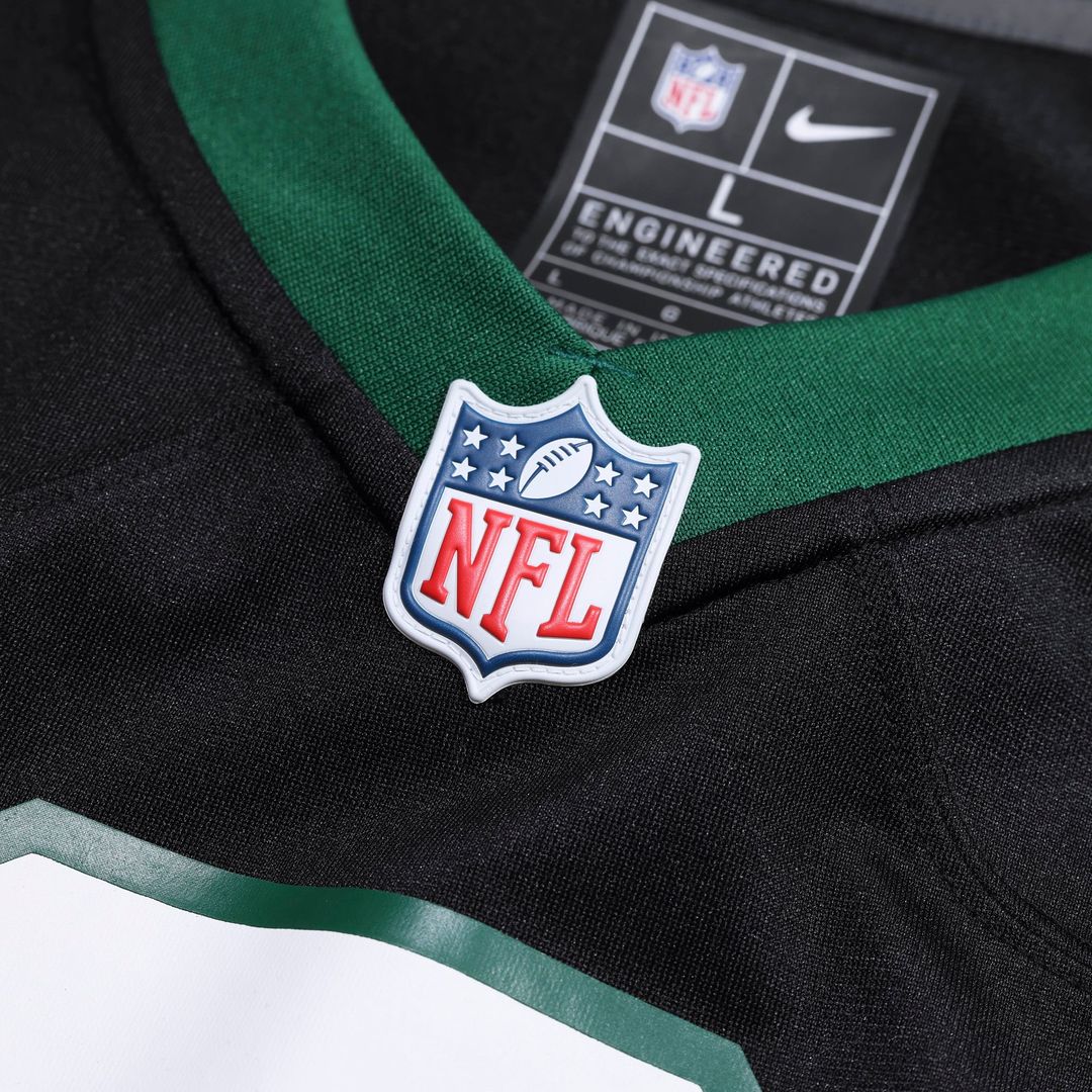 Men's New York Jets David Bailey Green Team Game NFL Football Jersey - view 16