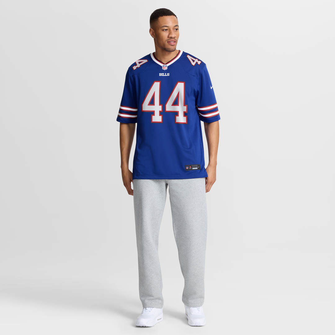 Men's Buffalo Bills Joe Andreessen Royal Game NFL Football Jersey - view 7