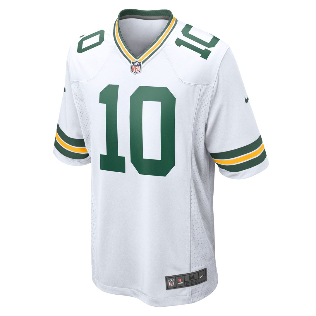 Men's Green Bay Packers Jordan Love Green Player Game NFL Football Jersey - view 44