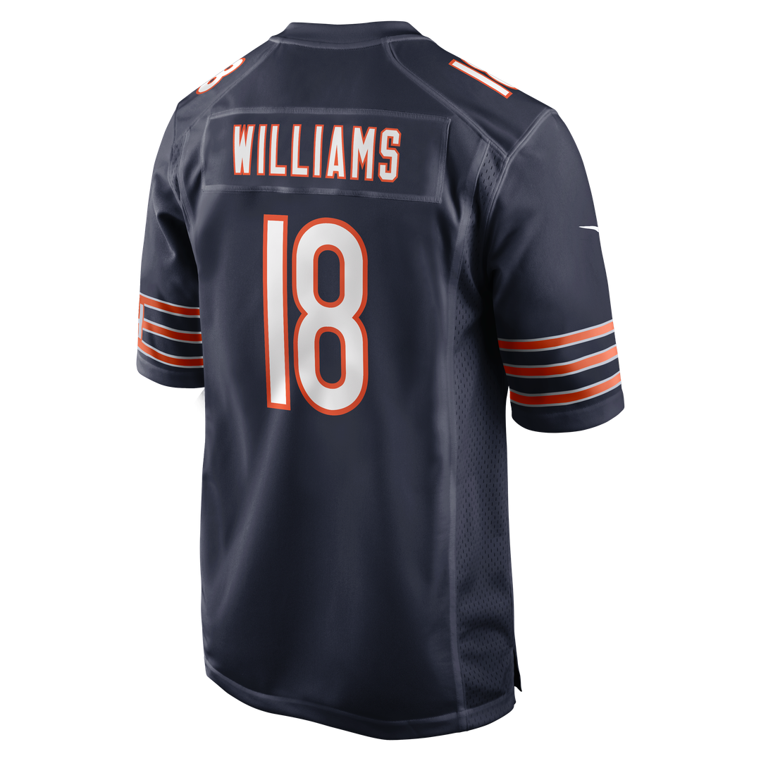 Men's Chicago Bears Caleb Williams White First Round Pick Player Game NFL Football Jersey - view 22