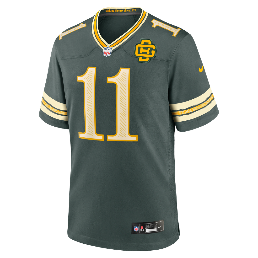 Men's Green Bay Packers Jayden Reed Green 2026 Rivalries Collection Game NFL Football Jersey - view 7