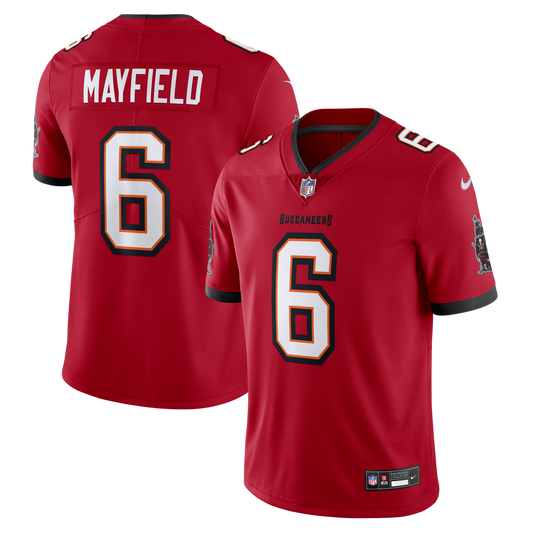 Men's Tampa Bay Buccaneers Baker Mayfield Red Limited NFL Football Jersey - view 1