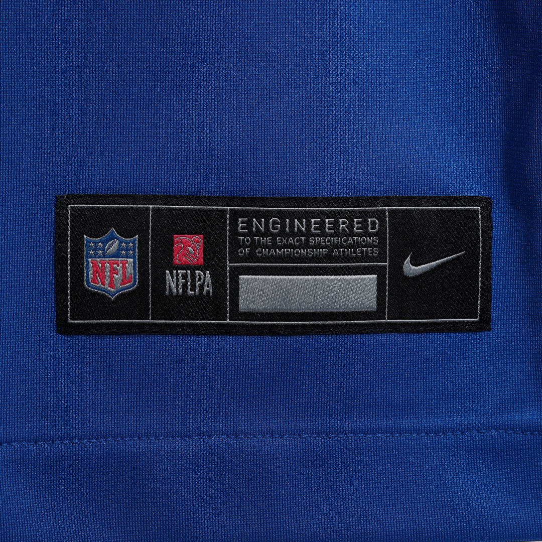 Men's New York Giants Matt Breida Royal Game NFL Football Jersey - view 6
