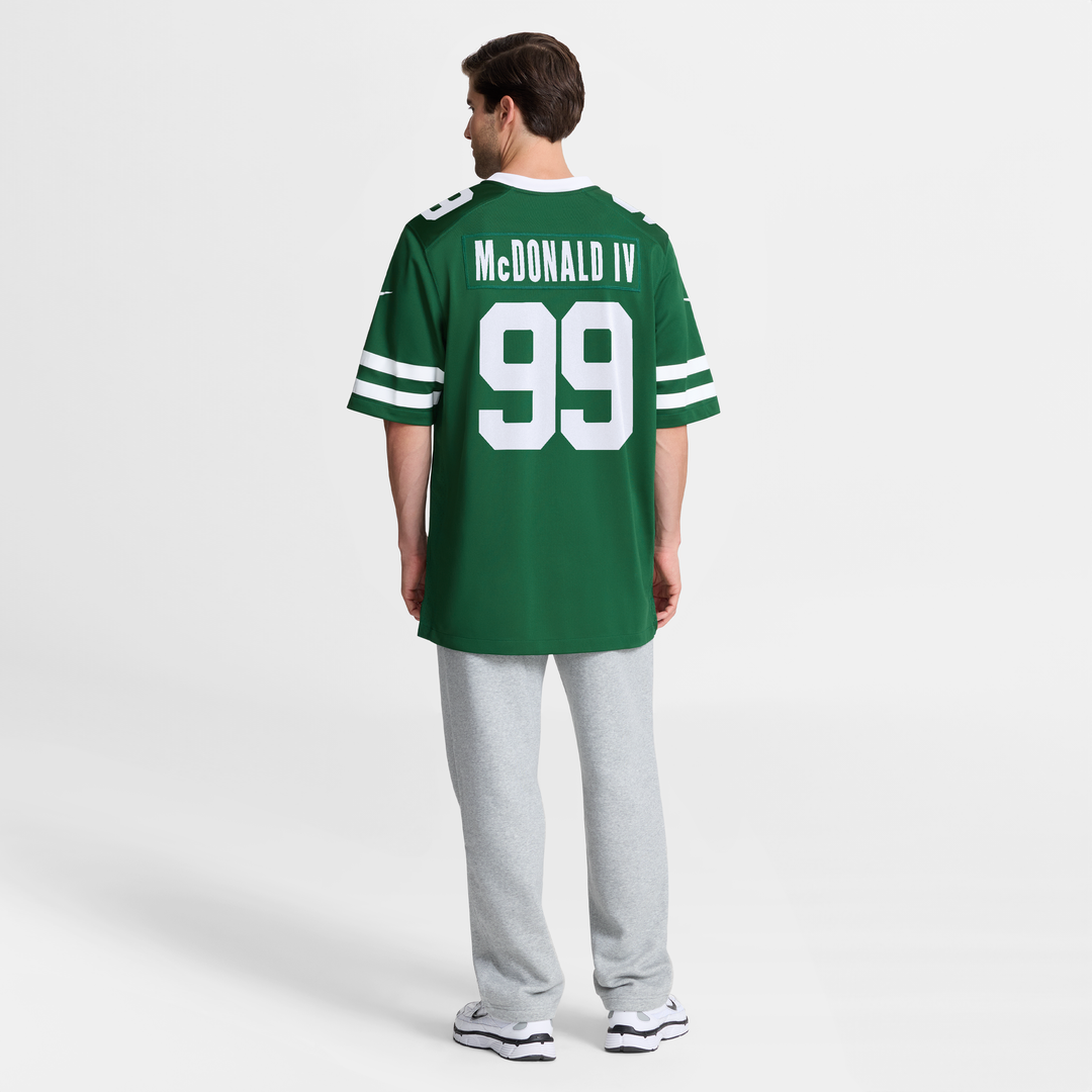 Men's New York Jets Will McDonald IV Legacy Black Alternate Game NFL Football Jersey - view 20