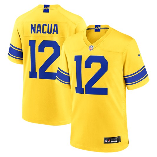 Men's Los Angeles Rams Puka Nacua Classic Sol Game NFL Football Jersey - view 1