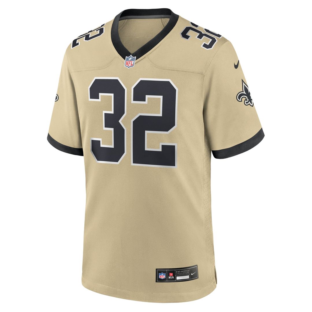 Men's New Orleans Saints Tyrann Mathieu Black Game NFL Football Jersey - view 21