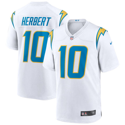 Men's Los Angeles Chargers Justin Herbert White Game NFL Football Jersey - view 1