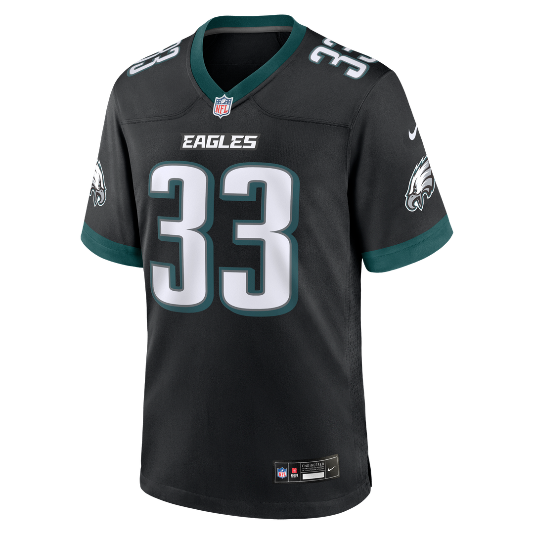 Men's Philadelphia Eagles Cooper DeJean Midnight Green Team Game NFL Football Jersey - view 8