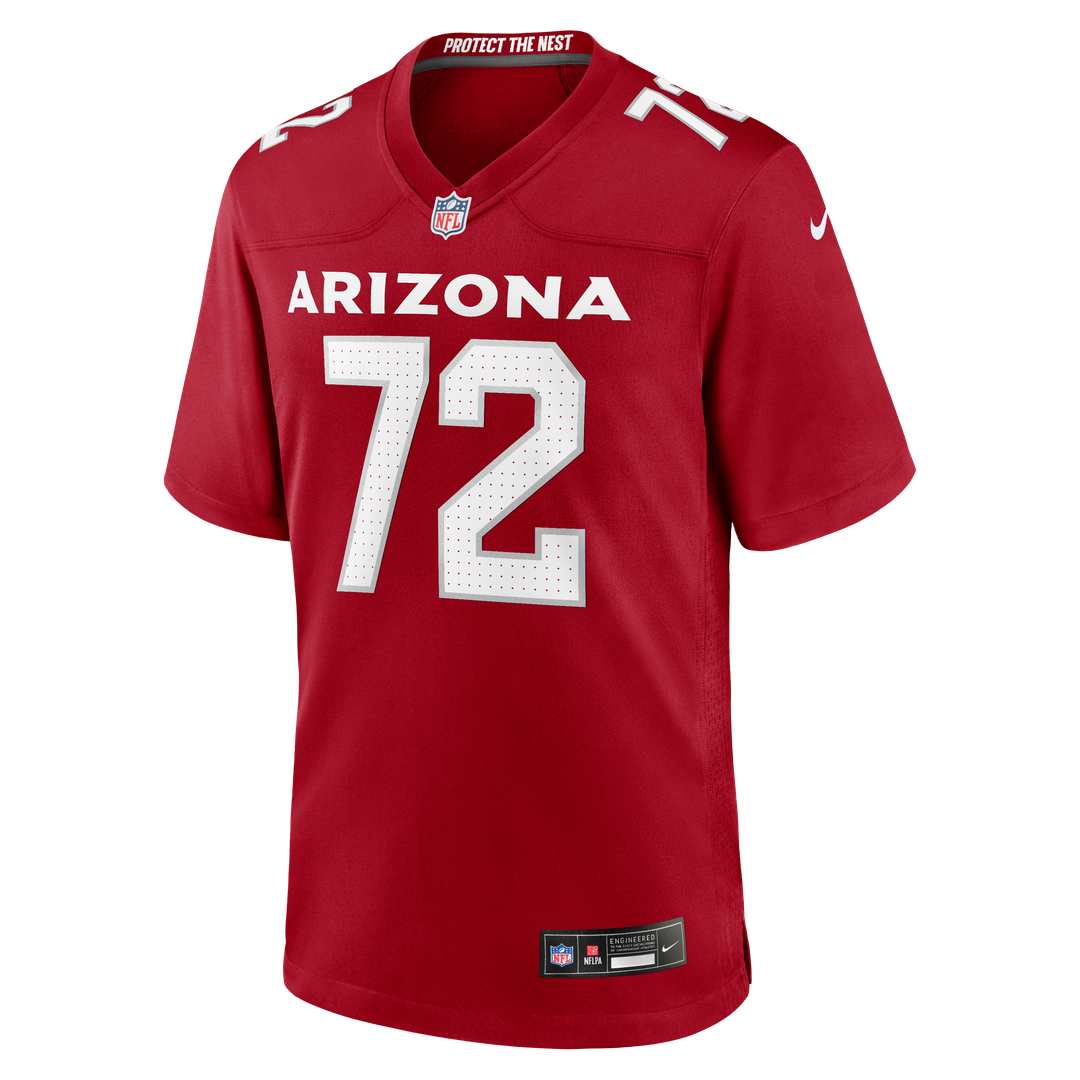 Men's Arizona Cardinals Hjalte Froholdt Cardinal Team Game NFL Football Jersey - view 2