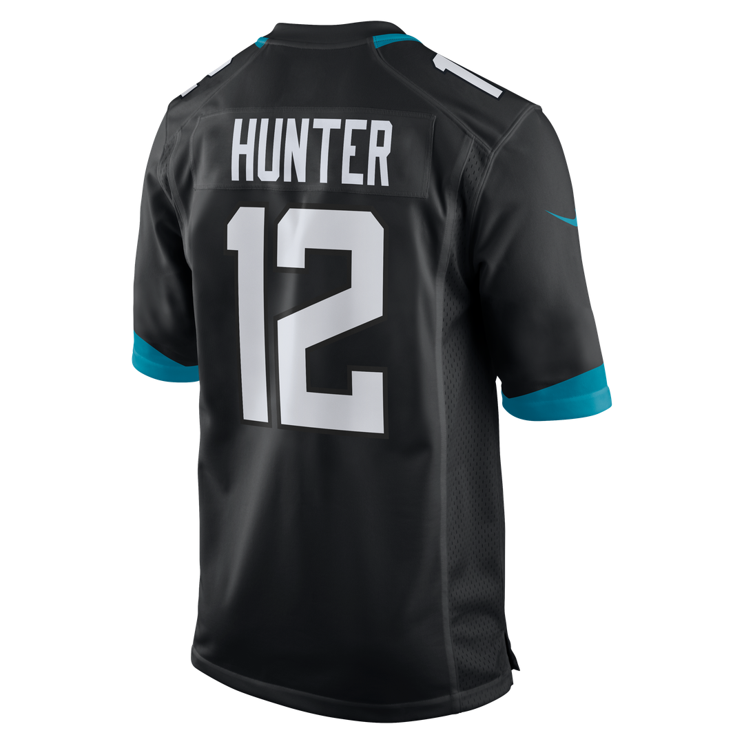 Men's Jacksonville Jaguars Travis Hunter Black Alternate Game NFL Football Jersey - view 22