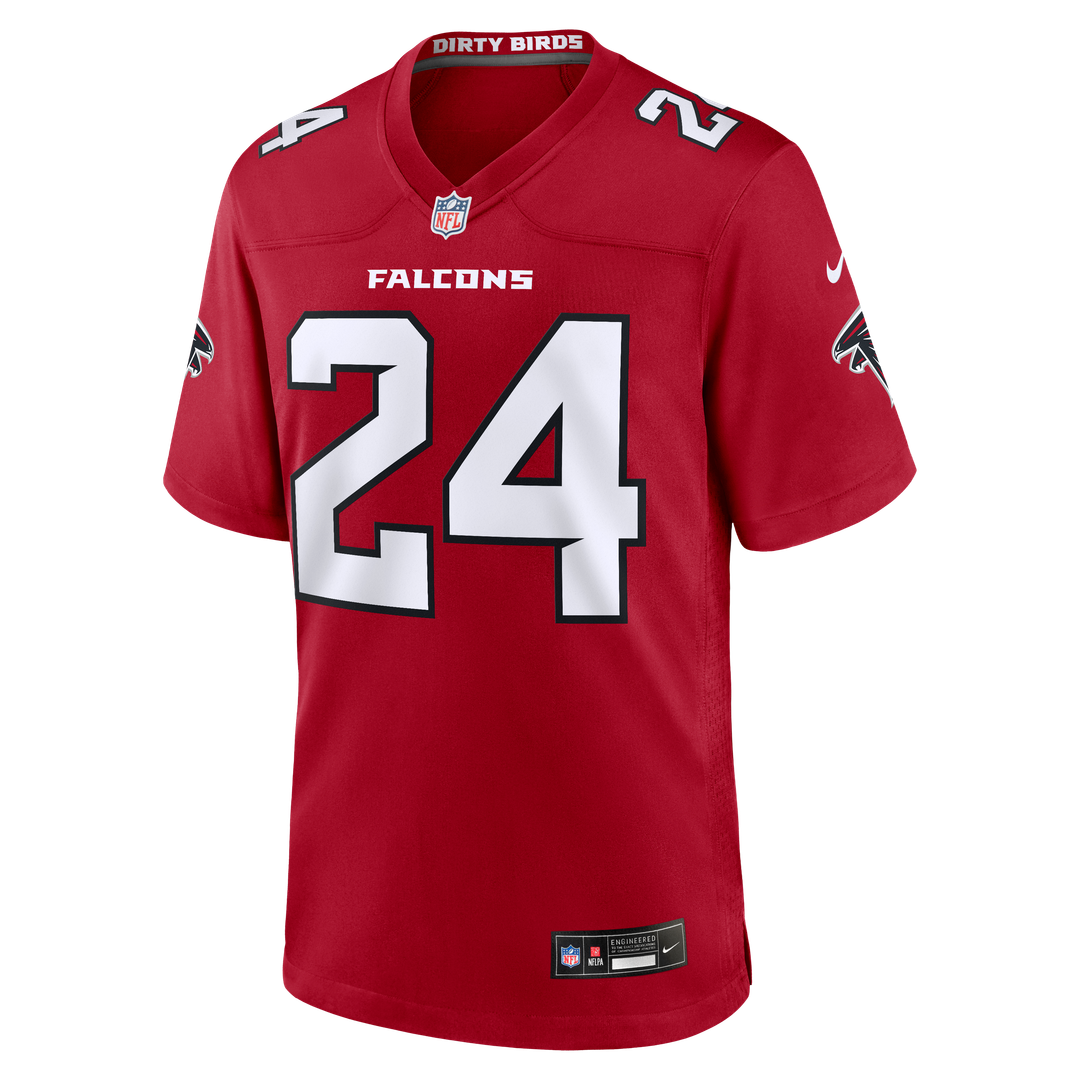 Men's Atlanta Falcons A.J. Terrell Red Game NFL Football Jersey - view 2