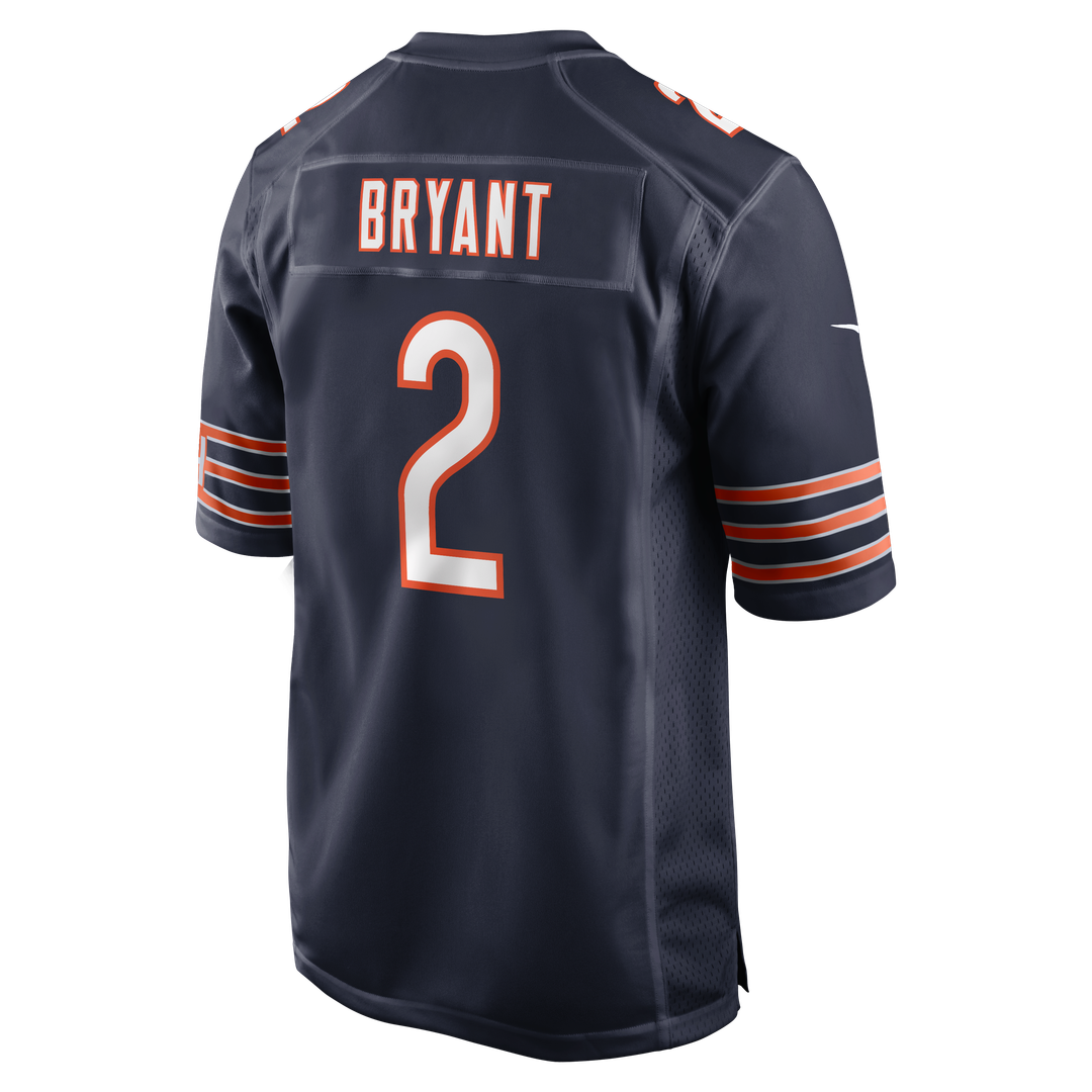 Men's Chicago Bears Coby Bryant Navy Team Game NFL Football Jersey - view 3