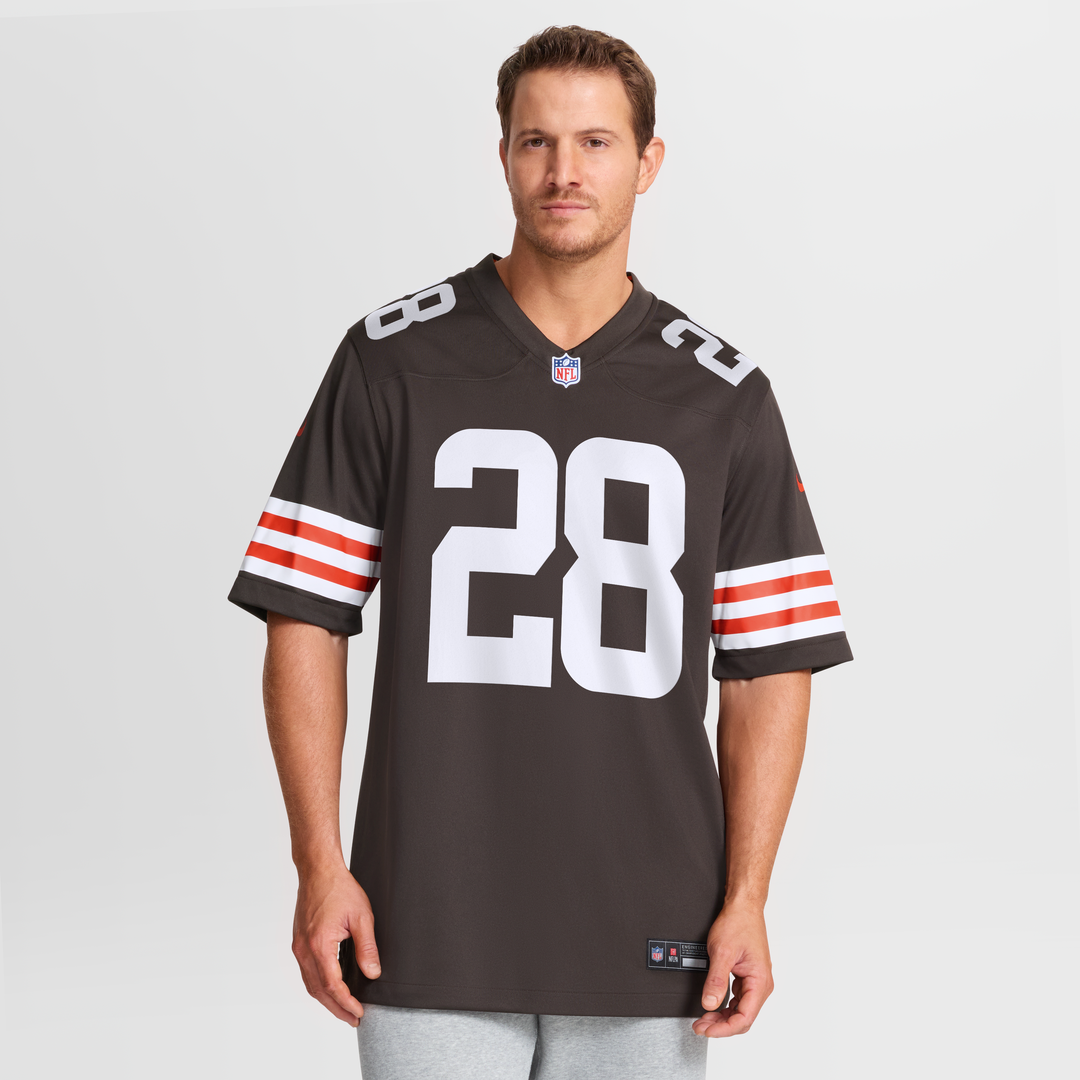Men's Cleveland Browns Tre Avery Brown Team Game NFL Football Jersey - view 4