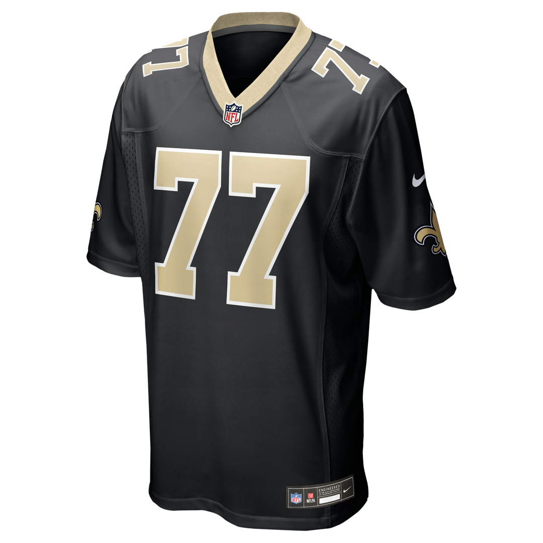 Men's New Orleans Saints Dillon Radunz Black Team Game NFL Football Jersey - view 2
