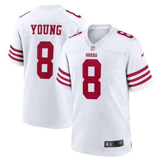 Men's San Francisco 49ers Steve Young White Retired Player Game NFL Football Jersey - view 1
