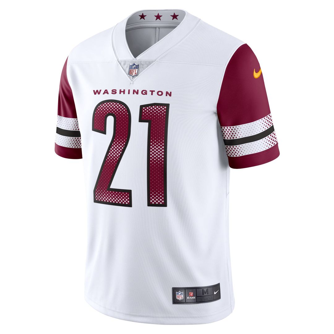Men's Washington Commanders Sean Taylor White 2022 Retired Player Limited NFL Football Jersey - view 2
