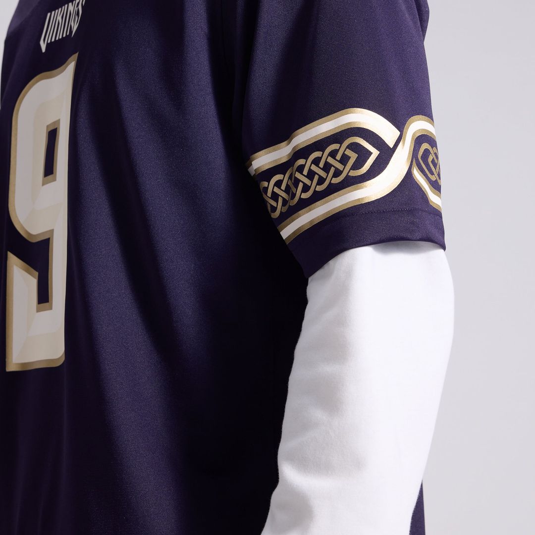 Men's Minnesota Vikings J.J McCarthy Purple 2026 Rivalries Collection Game NFL Football Jersey - view 13