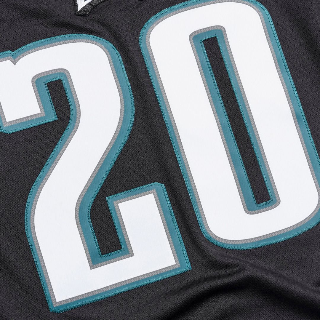 Men's Philadelphia Eagles Brian Dawkins Black Legacy Replica NFL Football Jersey - view 5