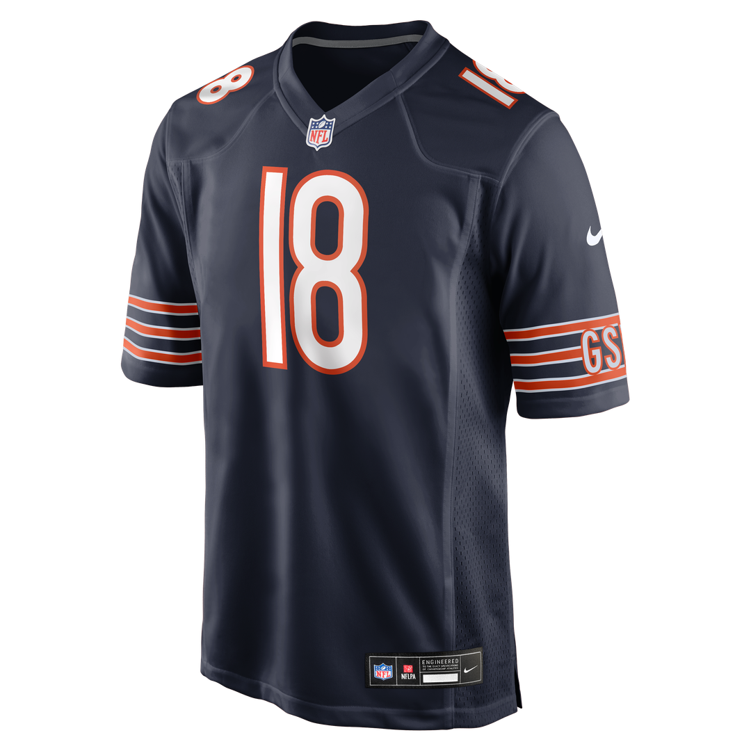 Men's Chicago Bears Caleb Williams White First Round Pick Player Game NFL Football Jersey - view 21